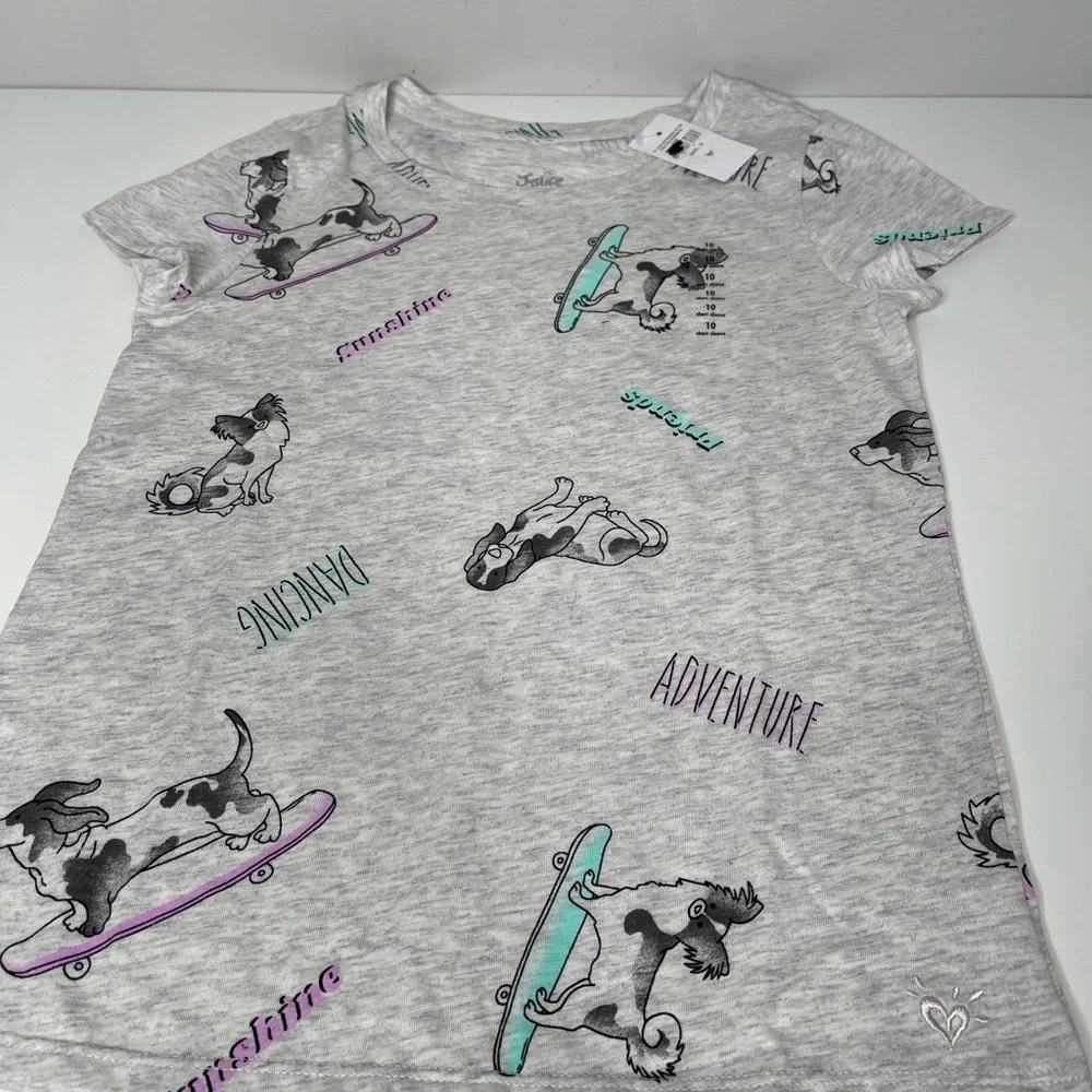 Justice lot of 4 tops size 10
